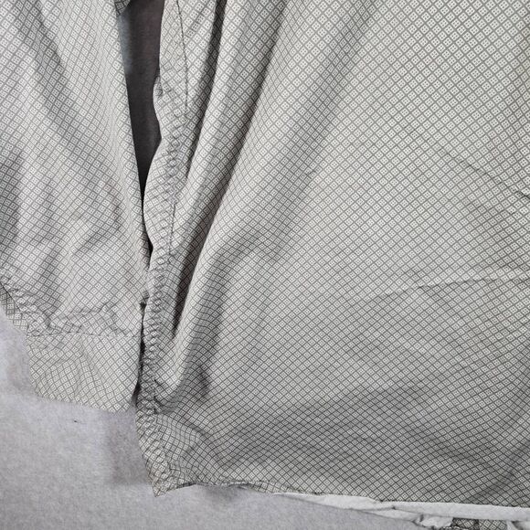 Ticomela FR Shirt Button Shirt XL Geometric Pattern Long Sleeve - Picture 6 of 12